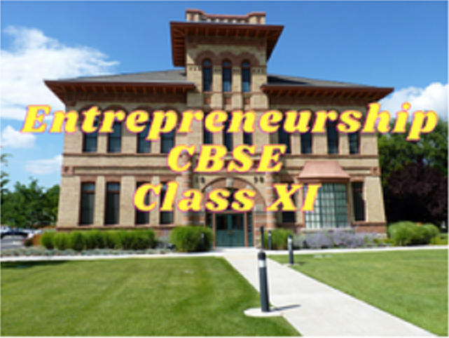 Entrepreneurship (CBSE) - Class XI